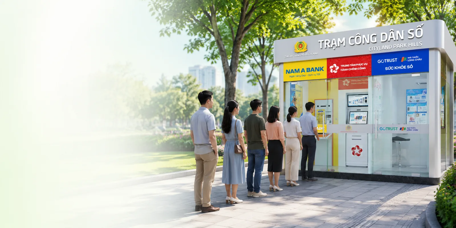 Trạm Công Dân Số kiosk
