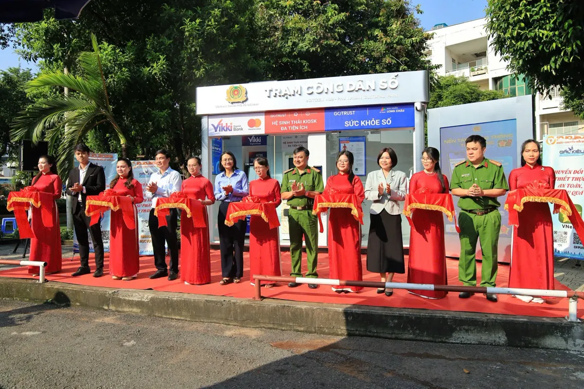 Khánh thành Trạm Công Dân Số phường Cầu Kiệu — trạm thứ 10 tại TP.HCM